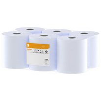 Satino HiCycle hand towel rolls centerfeed – blue